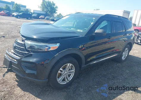 2021 Ford Explorer Xlt из США, поврежденный, VIN 1FMSK8DH1MGA76417